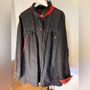Bonjour Overcoat Jacket, XXL, Denim